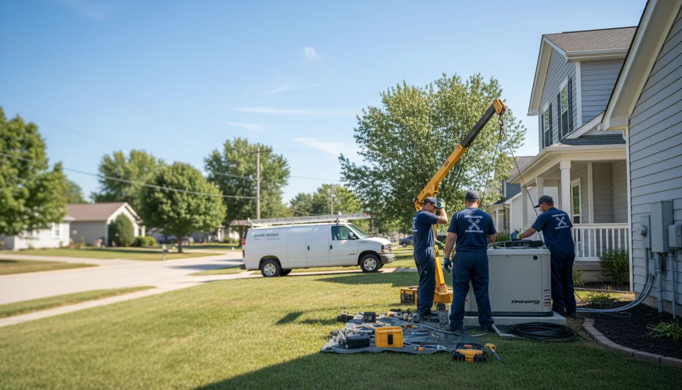 Generator Installation in China Spring, TX near me